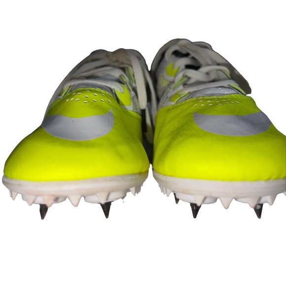 NIKE Zoom Rival Women's Shoes Track Sprint Racing 616313 702 Yellow White SZ 9.5 - Picture 4 of 12